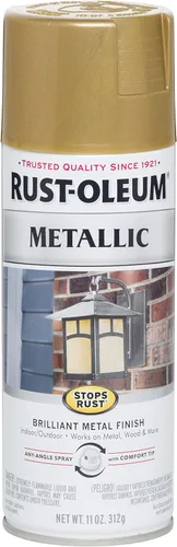 Vista 23 de Rust-Oleum 244228 Stops Rust - Pintura antioxidante metálica en espray, 11 onzas, color carbón (paquete de 2 unidades)