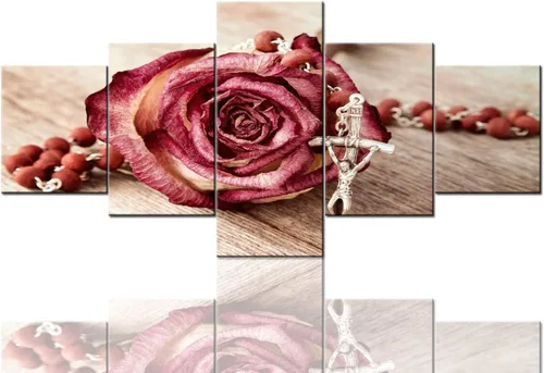 Vista 53 de TUMOVO Jesús Christian - Pintura sobre lienzo de 5 piezas