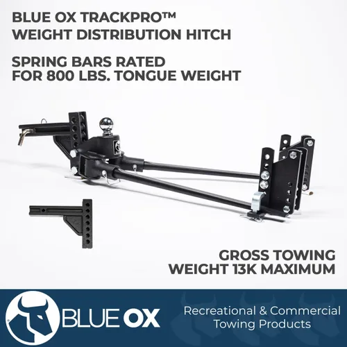 Vista 2 de Blue Ox Enganche de distribución de peso BXW0850 TrackPro - 8,000 GTW/800 TW