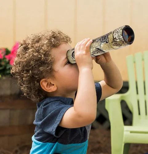 Vista 6 de ZOMTOP Paquete de 2 caleidoscopios clásicos de juguete mágico giratorio caleidoscopio elástico largo mundo caleidoscopio juguete educativo