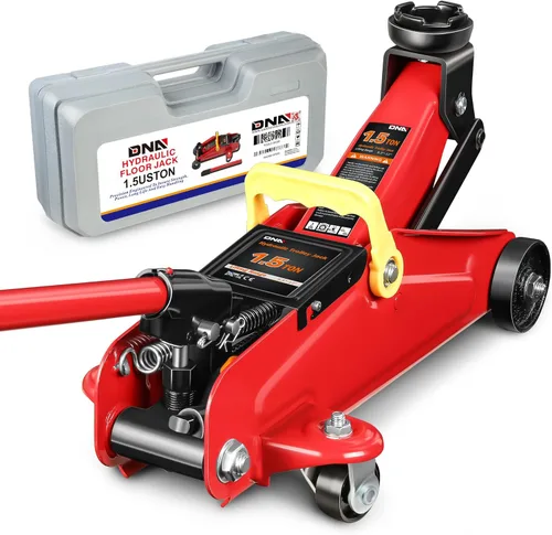 Vista 8 de DNA Motoring TOOLS-00234 Gato Hidráulico de Carretilla de Perfil Bajo para Servicio/Piso, Capacidad de 2 Toneladas (4000 libras), Rango de Elevación