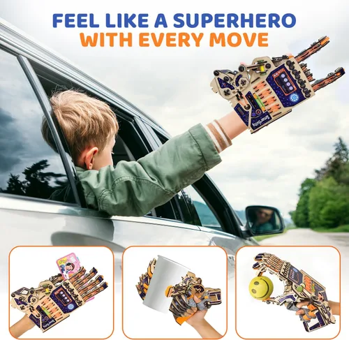 Vista 4 de Smartivity Juguete mecánico robótico STEM de mano para niños de 8 a 14 años