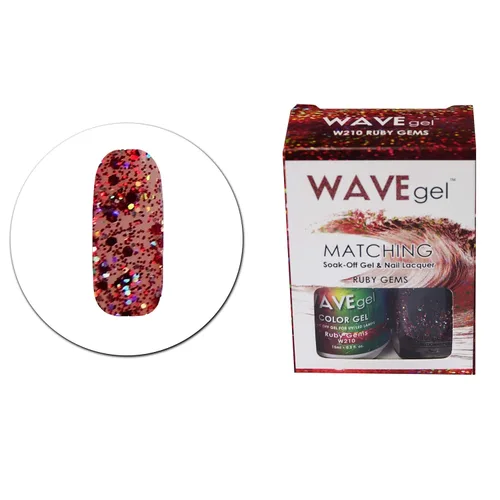 Vista 151 de WAVEGEL Soak-0ff - Juego de esmalte de uñas y gel a juego - Falu Coffee - W161-161 I 0.5 onzas