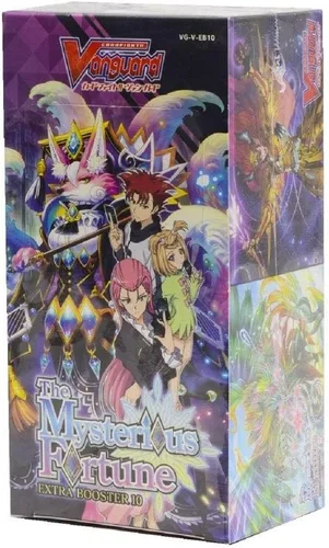 Vista 2 de VANGUARD Cardfight VGE-V-EB10-EN V-The Mysterious Fortune Extra Booster Display de 12 paquetes