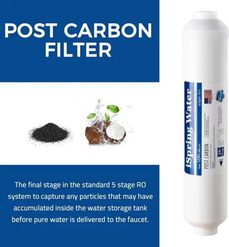 Vista 4 de iSpring Paquete de filtración de agua por ósmosis inversa prémium (FT15US + FA15)