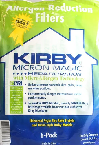 Vista 3 de Kirby Generation 3, 4, 5, 6, Ultimate G y Sentria - Bolsas HEPA (6 unidades)