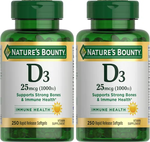 Vista 7 de Nature's Bounty Vitamina D3 1000 100 mg Geles blandos, 120