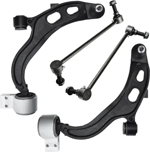 Vista 209 de Detroit Axle - Kit de suspensión frontal de 4 piezas para Chevrolet Aveo5 Aveo Pontiac G3 Wave Wave5 Suzuki Swift+, 2 brazos de control inferiores