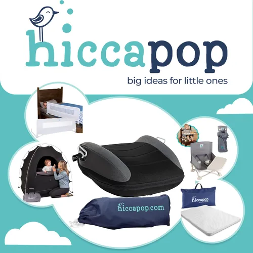 Vista 7 de Hiccapop UberBoost Asiento Elevador Inflable para Automóvil Asiento Elevador Estrecho sin Respaldo Inflable para Viajes Asiento Elevador Negro