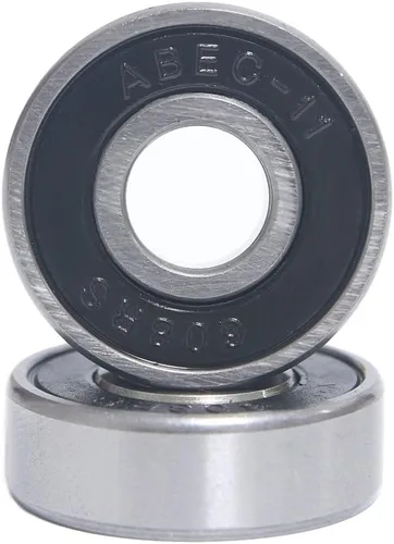 Vista 2 de Precision 608 RS ABEC 11 Rodamientos para scooters, longboards y monopatines (paquete de 10 unidades) (negro)