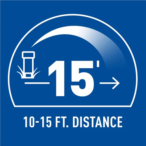 Vista 3 de Orbit Boquilla rociadora de latón 53574W, pulverizador ajustable de 15 pies