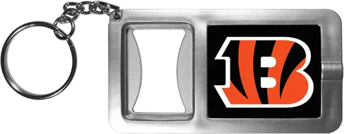 Vista 23 de Siskiyou Sports NFL unisex-adult Flashlight Key Chain With Bottle Opener