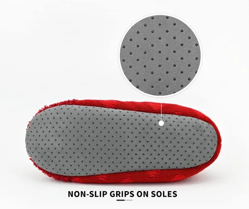 Vista 4 de Panda Bros Calcetines acogedores y cálidos para mujer con agarraderas, calcetines de casa