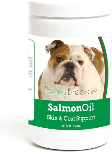 Vista 280 de Healthy Breeds Affenpinscher - Masticables suaves de aceite de salmón, 90