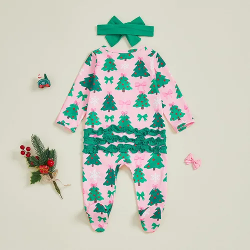 Vista 2 de Kuriozud Mameluco de una pieza para bebé recién nacido, niña, niño, ropa infantil