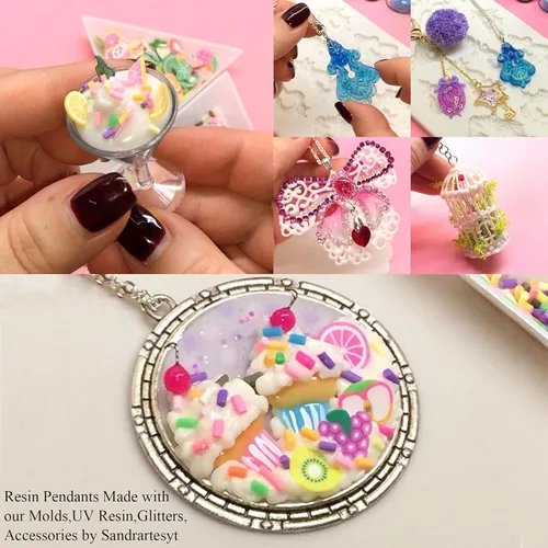 Vista 4 de Moldes de silicona de inspiración vintage para llaves y ojo de cerradura de 2