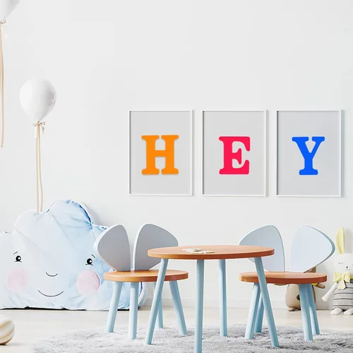 Vista 4 de AOCEAN Letras de madera blanca de 4 pulgadas sin terminar, letras de madera para pared, letras decorativas en pie, letras cortadas para letreros