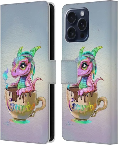 Vista 8 de Head Case Designs Officially Licensed Ruth Thompson Boba Tea Cup O Dragons Leather Wallet Case Compatible with Apple iPhone 7 Plus / 8 Plus