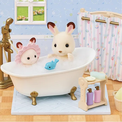 Vista 4 de Calico Critters Set de baño y ducha