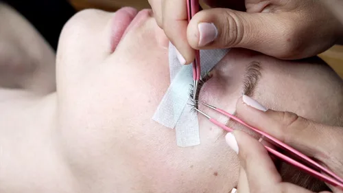 Vista 7 de Existing Beauty Lashes - Pegamento de extensión de pestañas profesional extra fuerte para extensiones de pestañas, se seca en 1-2 segundos