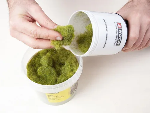 Vista 4 de Noch 7112 Wild Grass XL Lt Grn 1.41 oz Escala 0,H0