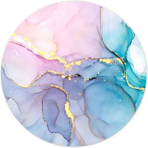 Vista 13 de Alfombrilla para mouse, base de goma antideslizante con borde cosido, alfombrilla de mouse redonda para juegos, alfombrilla de mouse de oficina