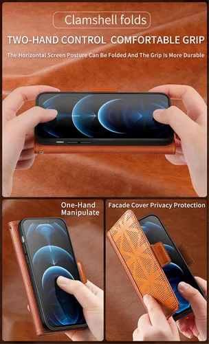 Vista 6 de Compatible with Xiaomi Poco X3 NFC Cover,Card Holder,Compatible with Xiaomi Poco X3 Pro/Poco X3 PU Leather Flip Stand Magnetic Closure Wallet Case