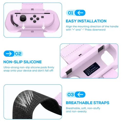 Vista 5 de Wrist Bands Compatible with Switch Dance 2024 2023 2022for Zumba Burn It Up for Nintendo Switch & OLED Model for Joy-Cons,Adjustable Elastic Strap