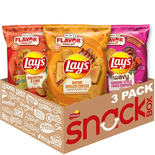 Vista 16 de Lay's - Papas fritas clásicas, 1 oz (paquete con 40 unidades)
