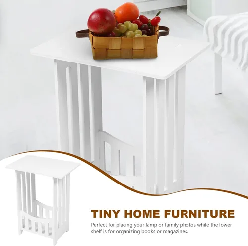 Vista 9 de Healeved Muebles pequeños para el hogar, mesitas de noche, mesas auxiliares, muebles de dormitorio para espacios pequeños, mesitas de noche, mesa