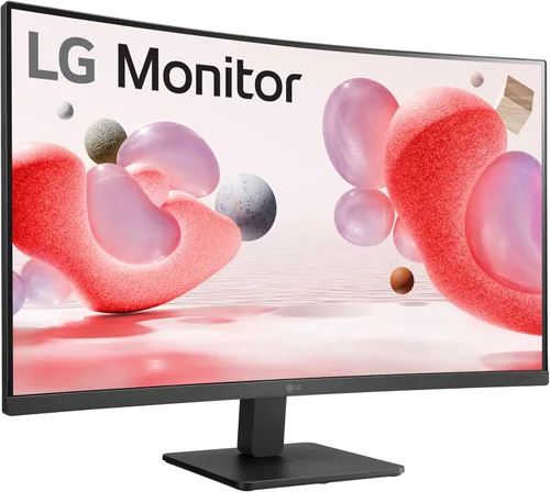 Vista 6 de LG 32MR50C-B Curved Monitor 32-Inch FHD 100Hz AMD FreeSync OnScreen Control Dynamic Action Sync Black Stabilizer Tilt Stand (HDMI) - Black