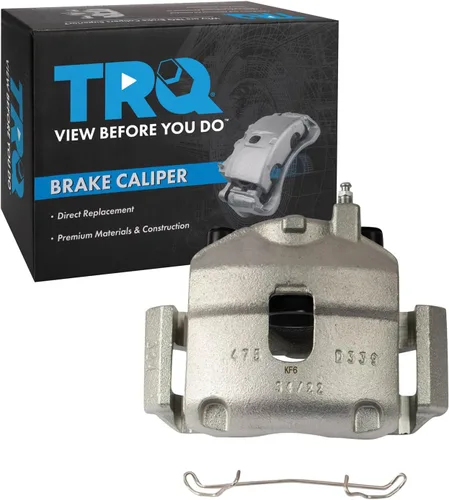 Vista 649 de TRQ Pinza de freno delantera izquierda con soporte lado del pasajero compatible con Ford Expedition Lincoln Navigator 2003-2006