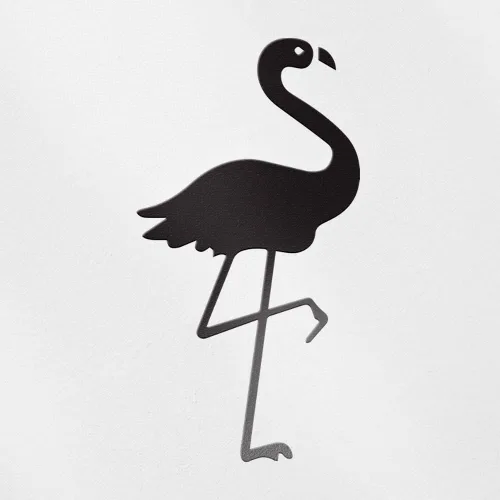 Vista 20 de Calcomanías de flamenco 1 (azul marino) (juego de 2) calcomanías de vinilo impermeables de alta calidad para laptop, smartphone, automóvil