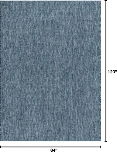 Vista 398 de Rugs.com Outdoor Solid Collection - Alfombra de pelo plano beige de 2 x 3 pulgadas, perfecta para entradas, cocinas, rincones de desayuno, piezas