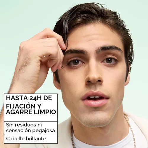 Vista 3 de Gel de peinado Garnier Fructis Style Pure Clean 6.8 fl oz, 1 unidad, (el empaque puede variar)