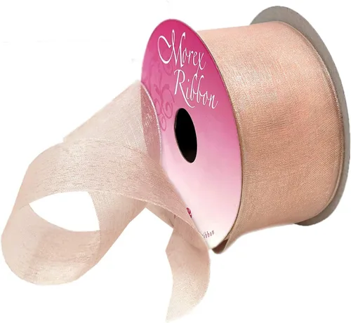Vista 59 de Morex Ribbon 91803/100-609 Cinta de nailon Organdy, 5/8 pulgadas por 100 yardas, color rojo