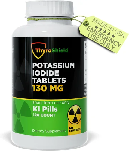 Vista 11 de ThyroShield Suplemento de yodo – 500 mcg puro y crudo de yodo de alimentos integrales, yoduro de potasio, algas marinas islandesas y minerales traza