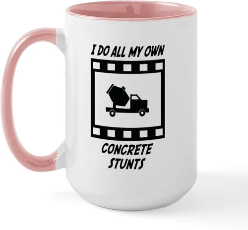 Vista 9 de CafePress I Do My Own Stunts Tazas Taza de café de cerámica de 15 oz (15.0 fl oz)