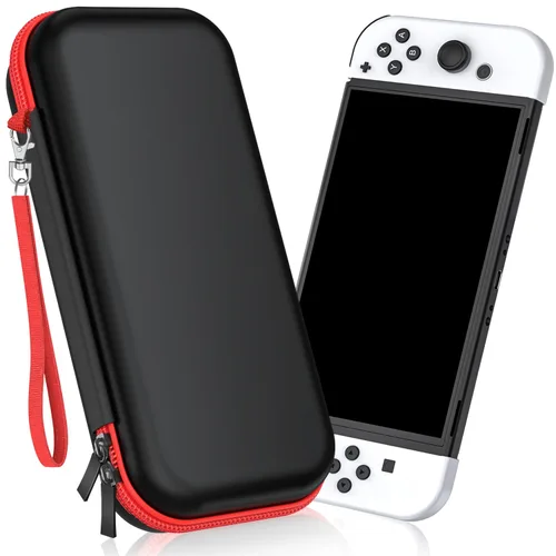 Switch Carrying Case Compatible with Nintendo Switch and New Switch OLED Console, Switch Case Protective Hard Shell Portable Switch Travel Case,