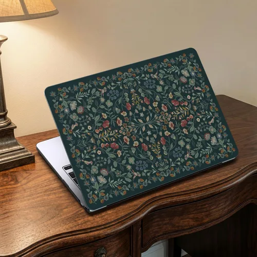 Vista 24 de iCasso para M4 MacBook Air de 13 pulgadas Funda 2025 2024-2022 M3 M2 Modelo A 3240 A3113 A2681, Funda de plástico de patrón protector resistente