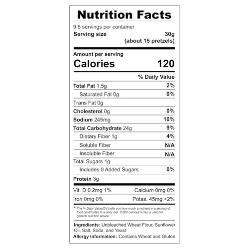 Vista 5 de Unique Snacks Pretzels extra oscuros divididos, deliciosos veganos para el hogar, con certificación OU Kosher sin OMG, sin sabor artificial, bolsas