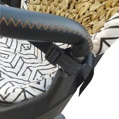 Vista 3 de Cinturón de seguridad para silla alta, correa segura para niños y bebés, cinturón de seguridad de 2 puntos, para cochecito, silla alta, silla