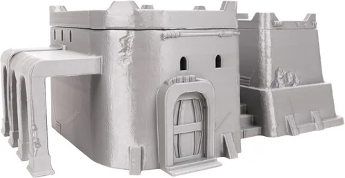 Sandhouse 5 - Tabletop Terrain by War Scenery para Star Wars Legion y Sci-Fi Wargames y RPGs 1.102 in 1.378 in 1:47