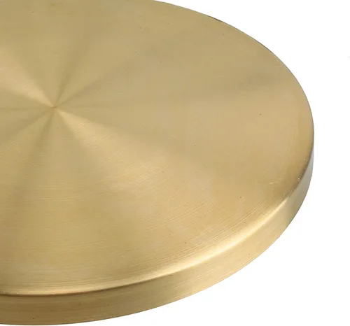 Vista 3 de Yibuy 5.906 in Instrumentos de latón Platillos de cobre Opera Gong con Ronda Play Hammer Drumstick