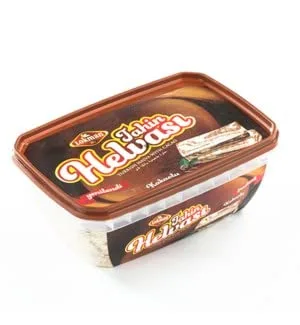 Lokman Turco Tahini Halva con CACAO - Halal - 10.58 oz