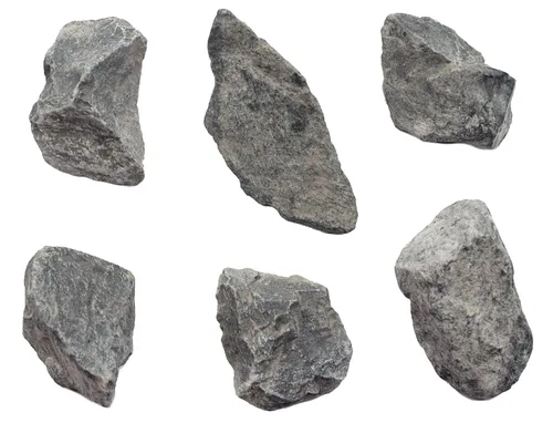 Vista 6 de EISCO Piedra caliza gris cruda, espécimen de roca sedimentaria - aprox. 1 pulgada - geólogo seleccionado y procesado a mano - ideal para aulas