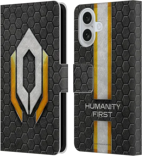 Vista 53 de Head Case Designs Officially Licensed EA Bioware Mass Effect Cerberus Logo Graphics Leather Wallet Case Compatible with Apple iPhone 7 Plus/iPhone 8