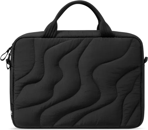 Vista 13 de tomtoc 13-16 Inch Protective Puffy Laptop Carrying Bag for Women, Lightweight Work Laptop Briefcase Fits Macbook Air/Pro/Neo