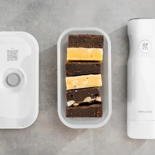 Vista 2 de ZWILLING Fresh & Save - Lonchera pequeña, recipiente hermético para almacenamiento de alimentos, contenedor de preparación de comidas, sin BPA