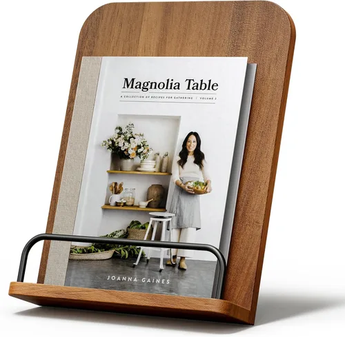 Vista 15 de Soporte para libro de recetas, soporte para libro de cocina para encimera de cocina, pantalla multifuncional, decoración de encimera de cocina 05